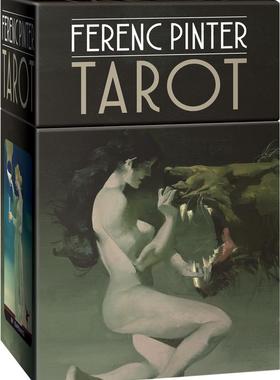 进口正版78张桌游卡罗牌 Ferenc Pinter Tarot费伦茨·品特塔罗牌