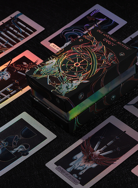 正版78张防水PVC泛韦特卡罗The Untamed Mystery Tarot奥秘塔罗牌