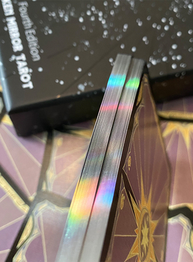 破碎镜像塔罗牌原装正版镀银Broken Mirror Tarot 韦特体系卡罗牌