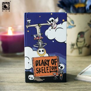 正版小骷髅日记塔罗牌Diary of Skeleton Tarot迷你taluo卡通桌游