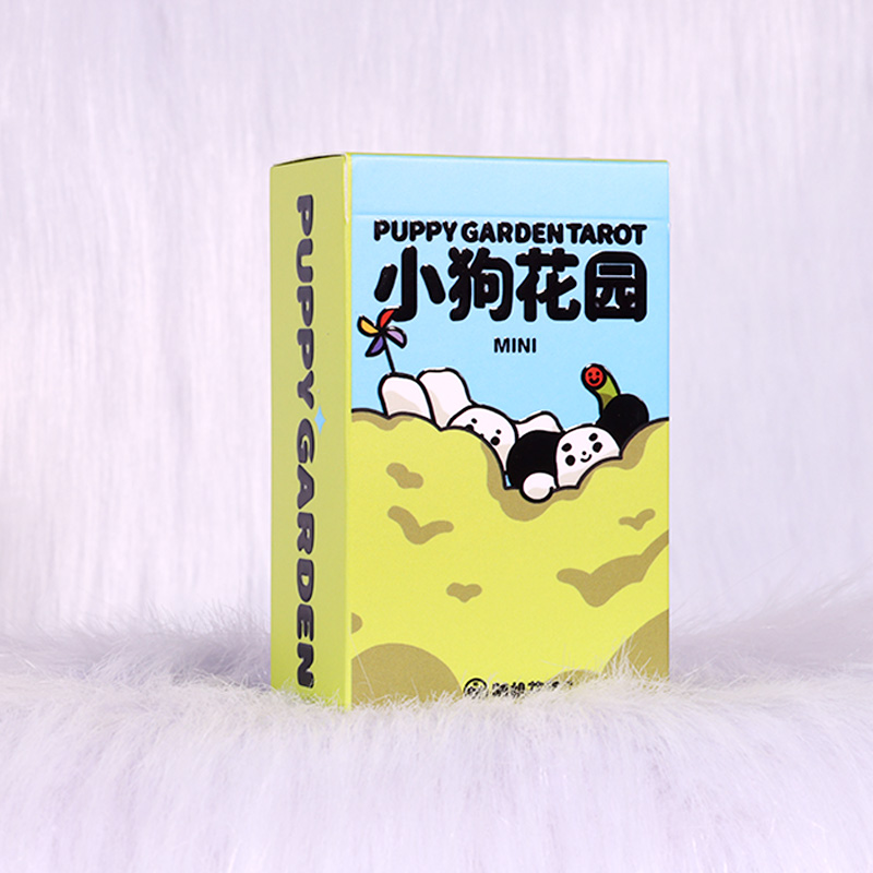 【现货】迷你便携小狗花园罗塔牌 PUPPY GARDEN TAROT迷你随机卡-封面