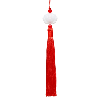 晶毅涤纶柔顺色泽鲜艳莲花流苏