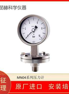 意大利TERRANOVA SPRIANO DS-MN04系列压力计 与分离膜相结合