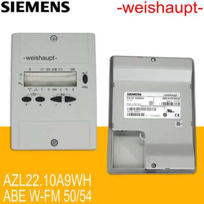 SIEMENS 管理器操作面板 AZL22.10A9WH ABE W-FM50/54 weishaupt