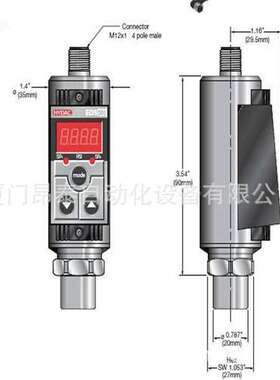 HDA4744-B-250-031(200bar) 现货 德国. HYDAC贺德克压力开关
