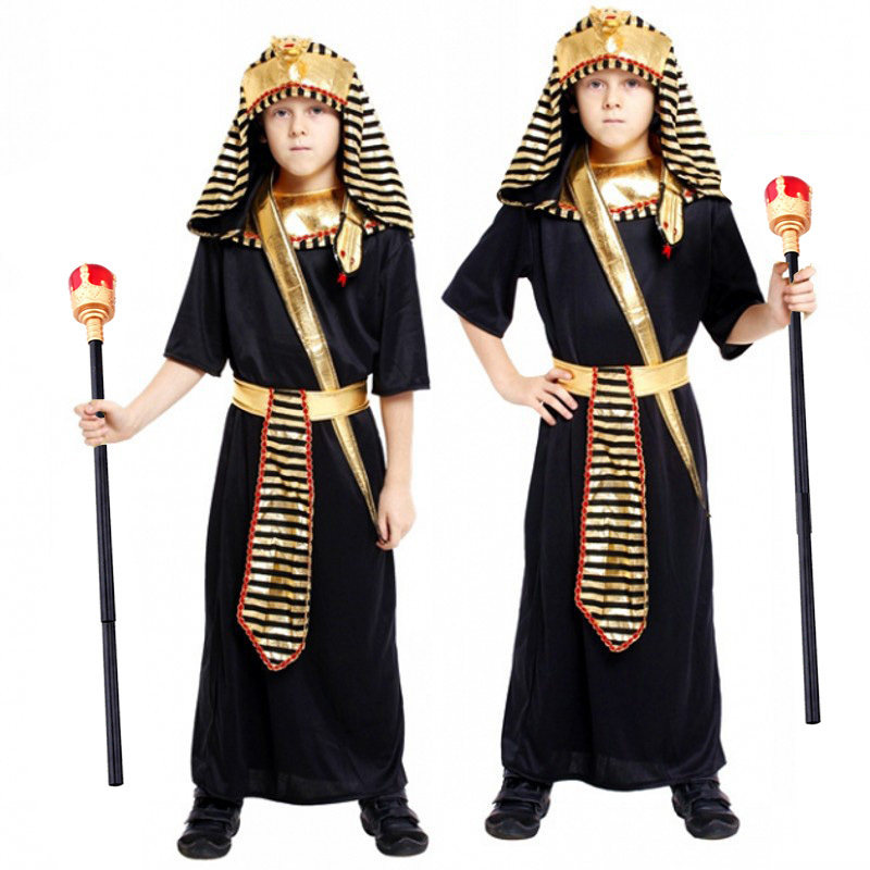 六一儿童法老王cos服头饰套装