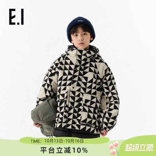 ei童装儿童保暖羽绒服两件套
