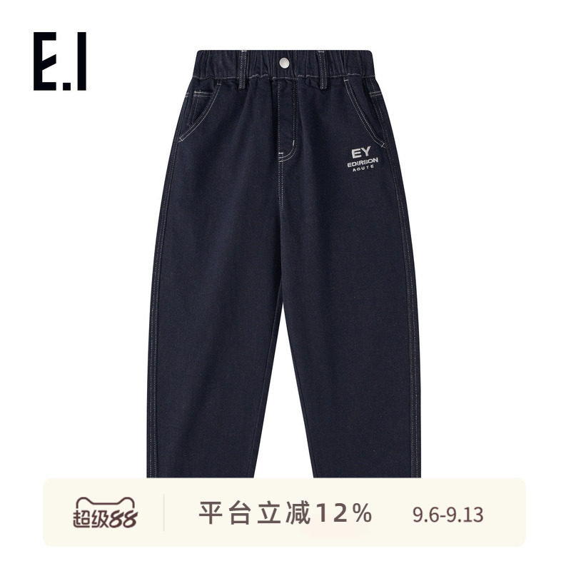 ei童装儿童休闲牛仔裤图片