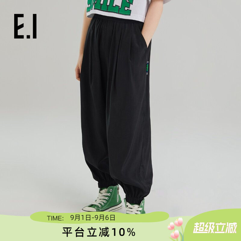 ei童装儿童长裤休闲束脚裤亲子装图片