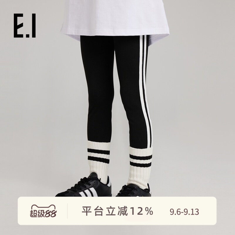 ei童装女童打底裤紧身裤图片