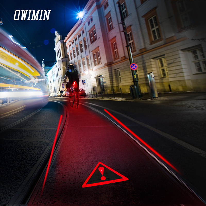 Bicycle Lights Warning Taillights laser pattern Projection Decorative lamp usb charge Bicycle equipment partsin the Bike/Riding equipment/Parts and Accessories , Bike/Bicycle equipment , Bicycle Lights  category - from Buy2taobao.com to provide professional Taobao agent buy service