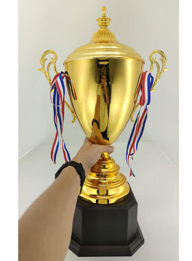 RCTK109奖杯直径200mm宽340mm高600mm金属+木底座金·银·铜·间