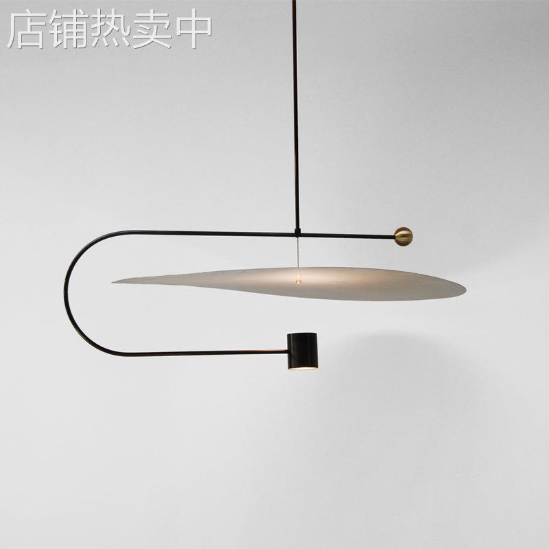 丹麦设计创意个性餐厅吊灯卧室灯后现代极简艺术咖啡厅餐桌吧台灯