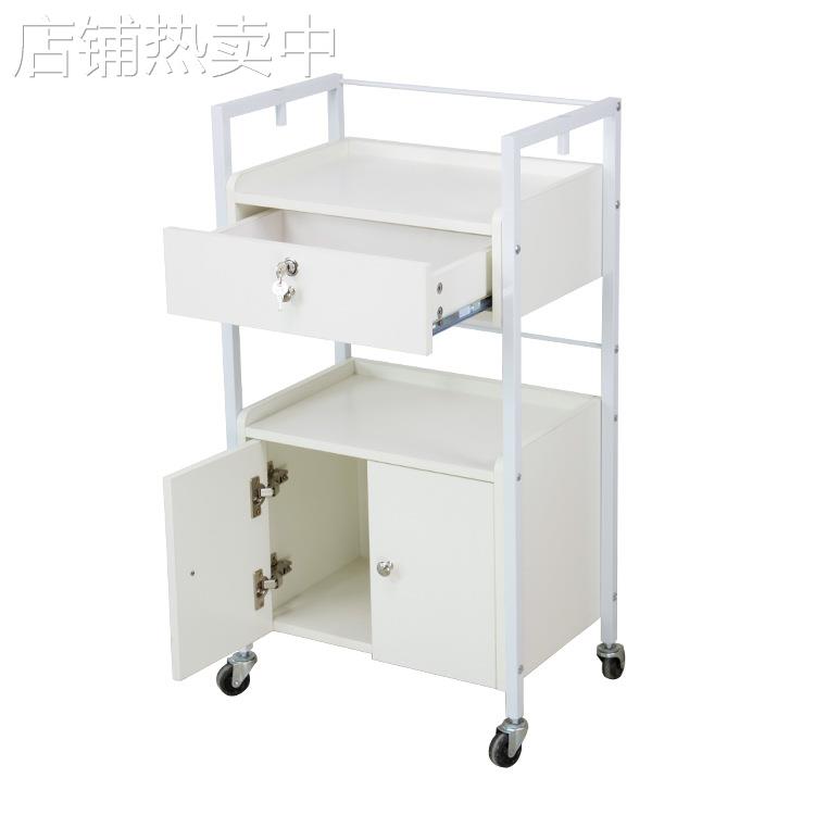 网红美发工具车美容院镜台置物架移动小柜子理发店工具柜发廊专用