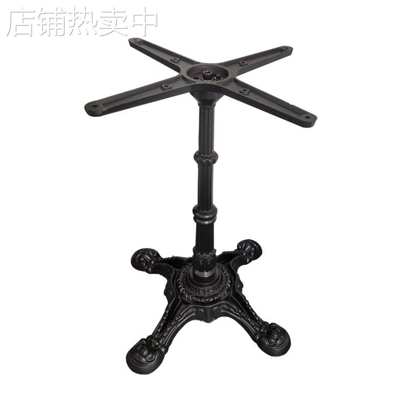 北欧铸铁桌子腿虎爪脚五金家具支架餐桌架酒店吧台西餐厅金属桌脚