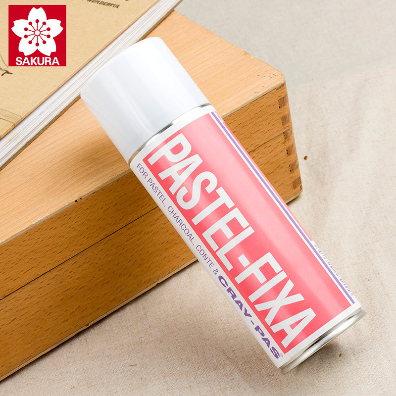 日本樱花 定画液 100ml 色粉粉彩固色剂 素描定画液 517a-100