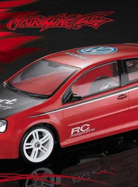 1set GOLF GTI drift RC PC body shell 190mm width Transparent