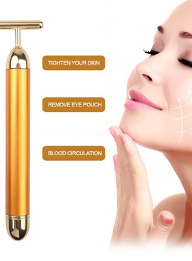 24k Energy Beauty Bar Vibrating Facial Slimming Face Massag