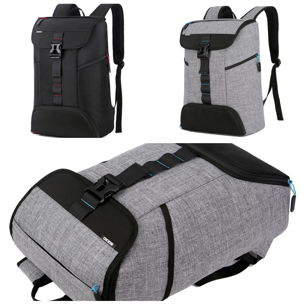 SOCKO Casual Waterproof 17inch Laptop Bag Men's Large Capac