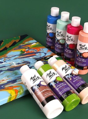 120/240ML 1Piece Pigment Acrylic Paint Set Fluid Paint Acryl