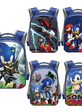 toon Sonic Boom Backpack Children School Bag for eenager Boy