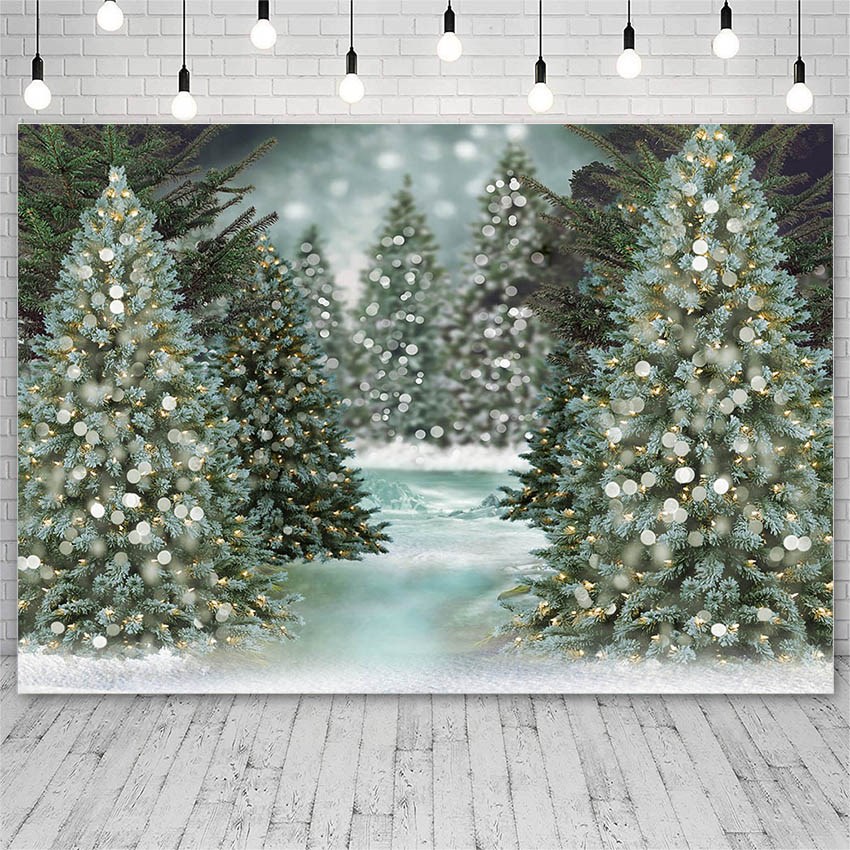 avezano merry christmas photography backdrops winter tree p