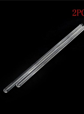 2pcs 6*200mm  Glass Stirring Rod  Lab se Stiring Stirrer Lab