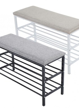 2 Tier Shoe Rack Organizer Entryway Shoe Storage Shower Roo