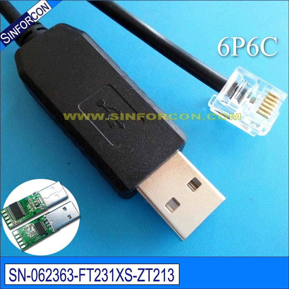 ftdi usb rs232 to rj11 for keyence plc to pc communication c