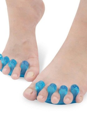 2Pcs/Pair Soft Silicone Manicure Pedicure Nail Toe Separato