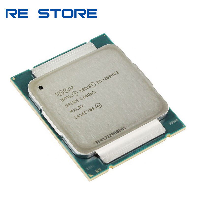 xeon e5 2690 v3 processor sr1xn 2.6ghz 12 core 30mb socket l