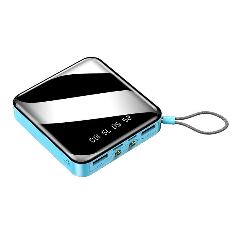 20000mah mini power bank digital display external battery 2