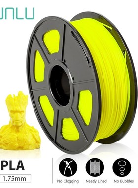 Sunlu 1.75mm PLA Filament  no bubble 3D Filaments for 3