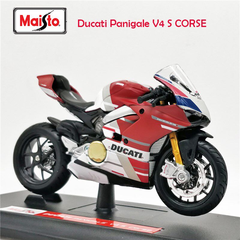 118 ducati panigale v4 s corse diecast model motorcycle toy