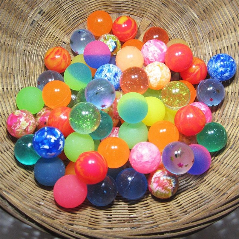 funny toy balls mixed bouncy ball solid floating bouncing c