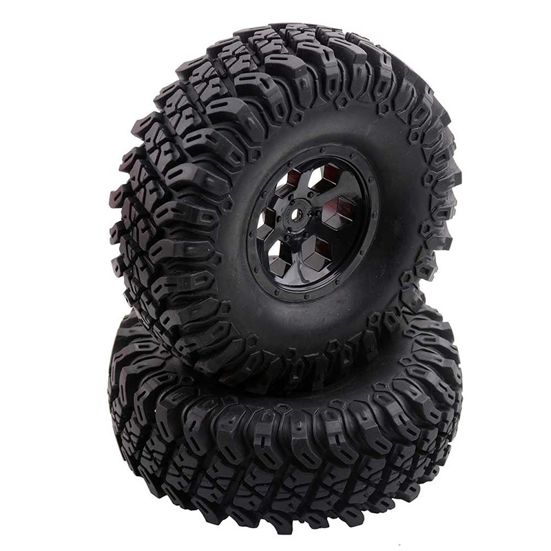 2pcs rgt 86100 model car wheel tire d118mm rubber tires r860