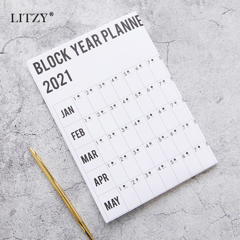2021 schedules 365 days wall calendar memo planner notes off