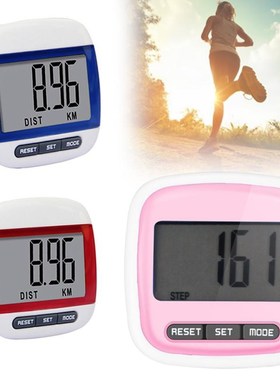 Walking Passometer Counter Pedometer Health Monitor Tracker