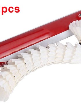 High Quality 12Pcs/Set Badminton Shuttlecocks Goose Feather
