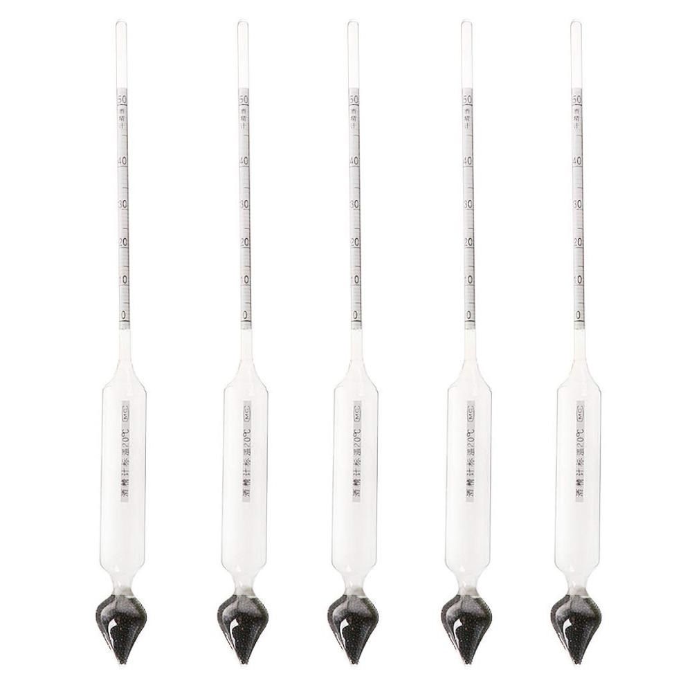 *5 pcs hydrometer tester vintage tools alcoholmeter alcohol