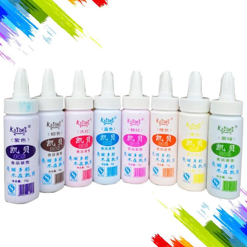 8 flavors/set new food coloring fruit powder cake fondant ma