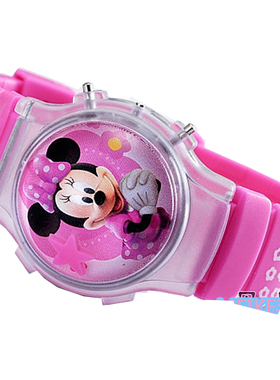 2019 Fashion Boys Girls Silicone Digital Watch For Kids Mic