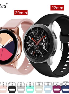 20/22mm band For Samsung Galaxy watch 3 45mm/46mm/42mm/Acti