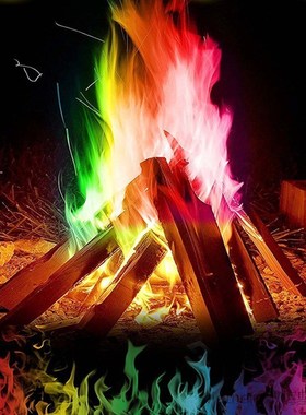 10/15g Mystical Fire  Tricks Coloured Flames Bonfire Sachets