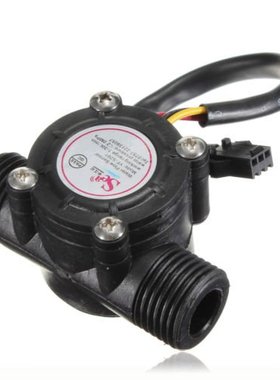 Water Flow Sensor (Sea) YF-S201 Flowmeter G1/2 1-30L/min Whi