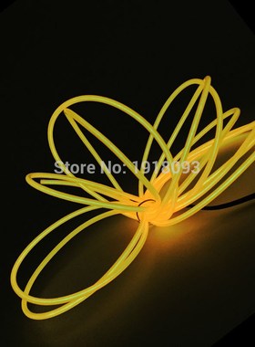Newest DC 3V EL Wire 1Meter 3.2mm 10 Color Choice Holiday L