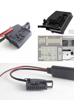 Bluetooth Adapter AUX Cable for Mercedes Comand 2.0 APS 220