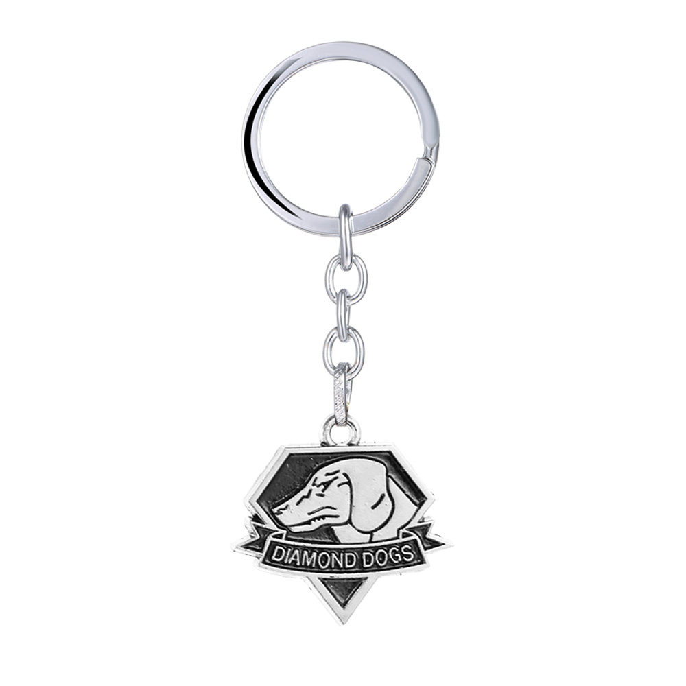 mgs metal gear solid keychain fox hound from zanzibarland o