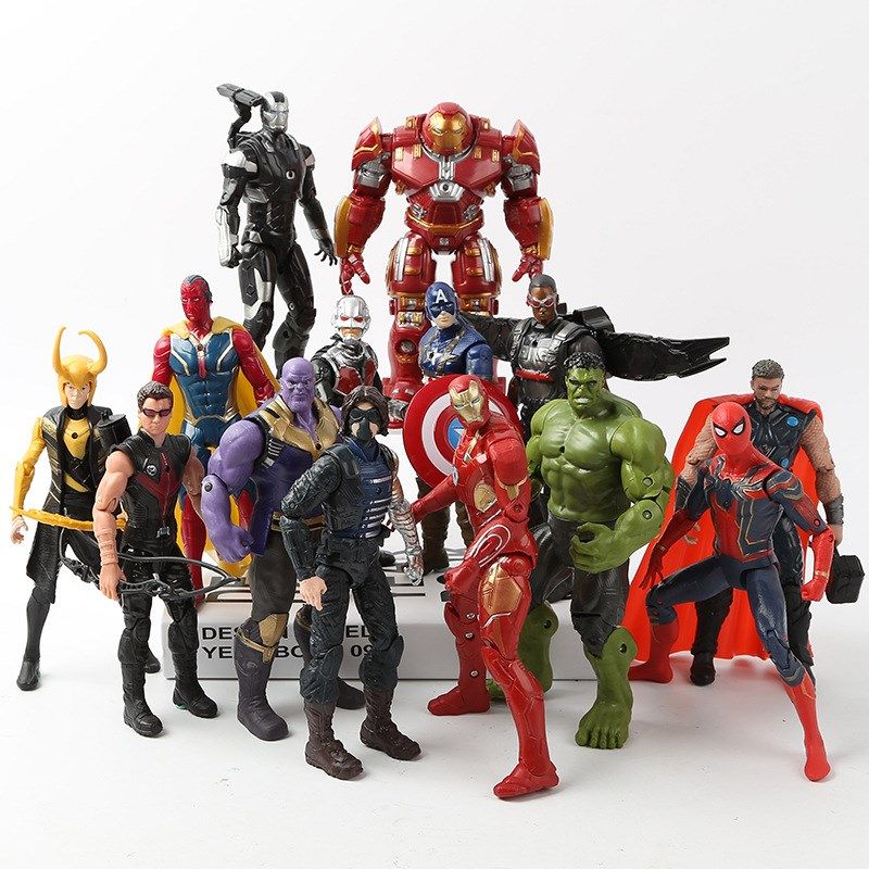 marvel avengers 3 infinity war action figures toys hulk cap
