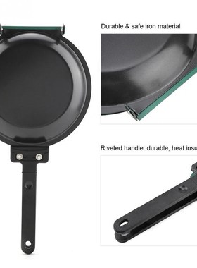 Double Side Grill Pan Double Sides Non-stick Ceramic Coating